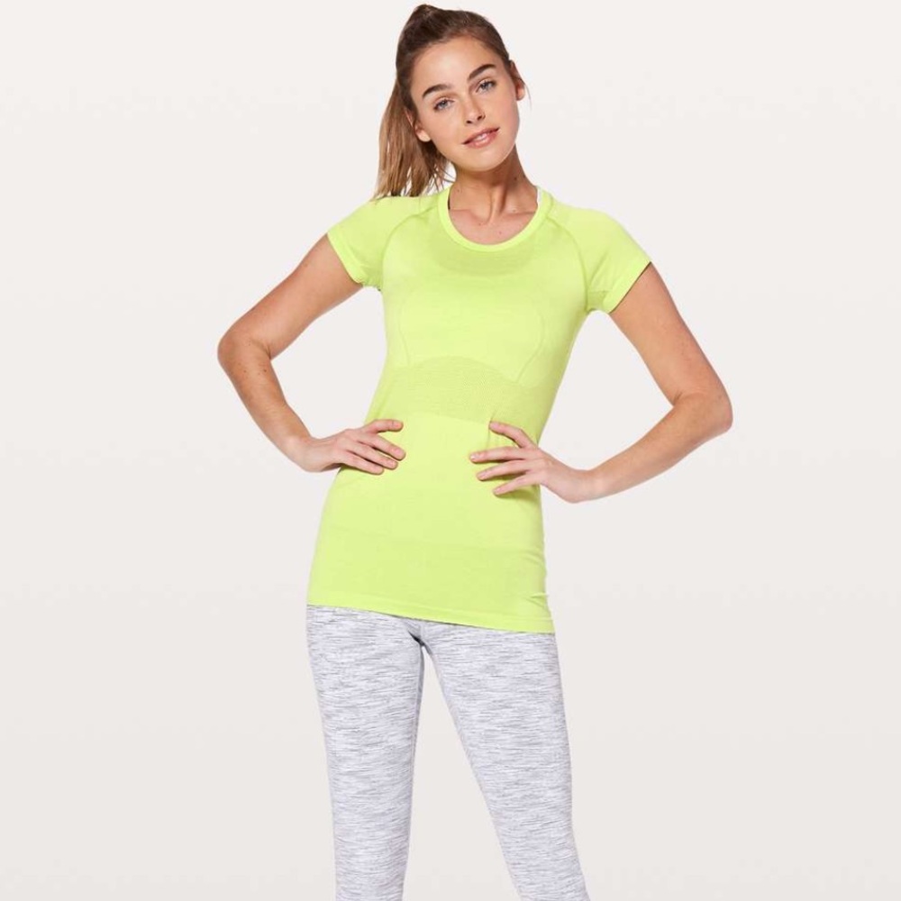 lime green lulu top